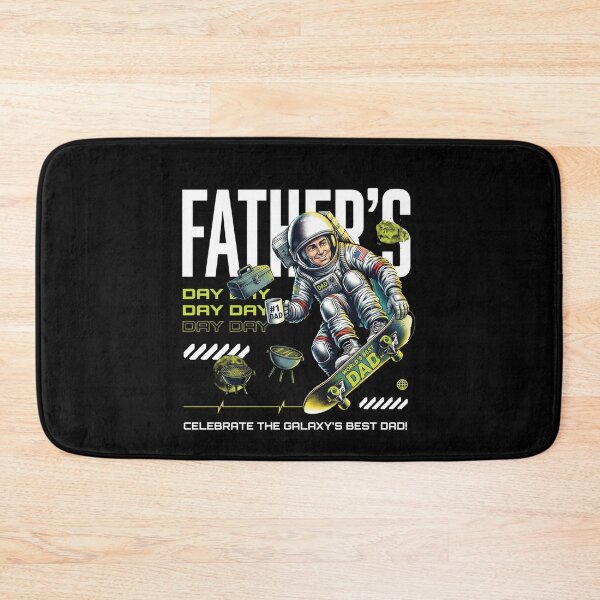 Item preview, Skate Dad – Retro Space Skater Fatherhood Adventure Design designed and sold by Taans-Creation.