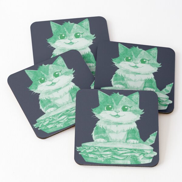 Item preview, Cat with Sandwich designed and sold by kinpirks.