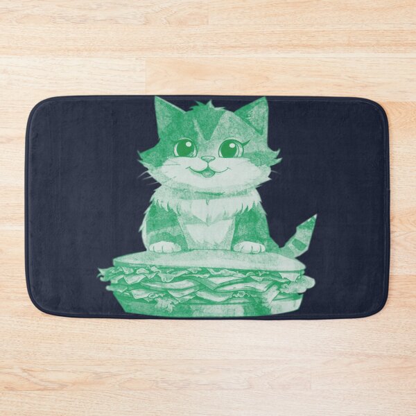 Artikelvorschau, Katze mit Sandwich entworfen und verkauft von kinpirks.