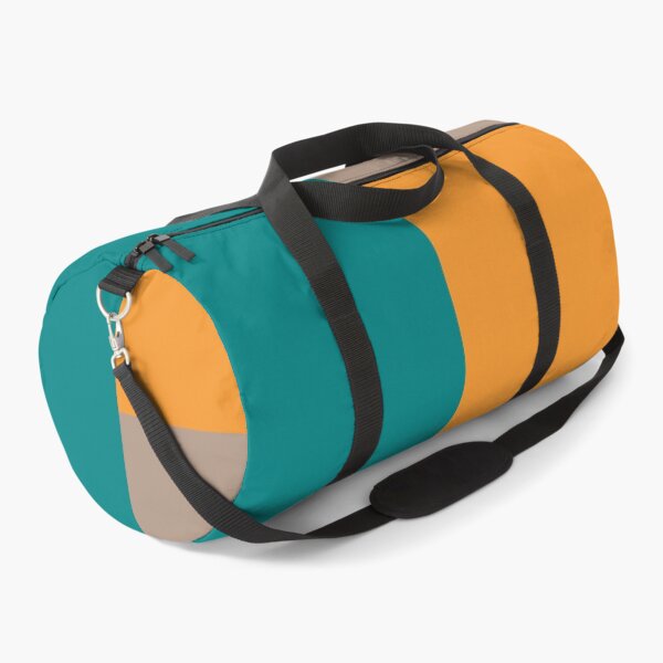 Item preview, Copy of WARM TAUPE, ORANGE and TEAL 3 CHECKERS designed and sold by RachelMacht.