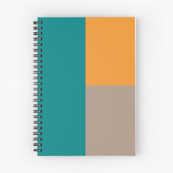 Item preview, Copy of WARM TAUPE, ORANGE and TEAL 3 CHECKERS designed and sold by RachelMacht.