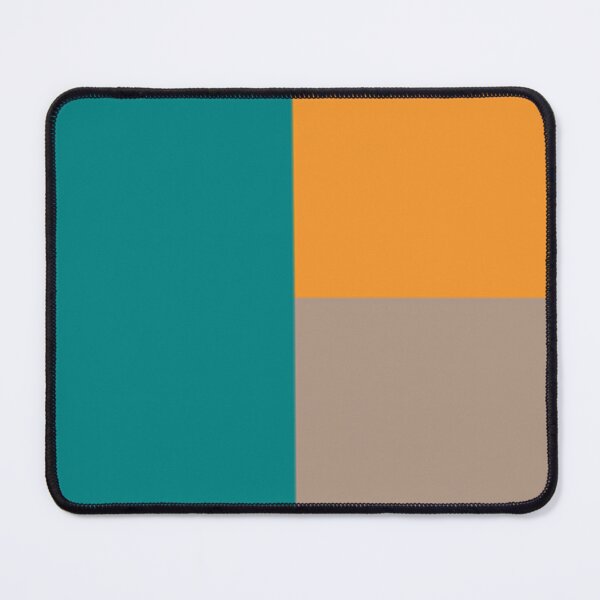 Item preview, Copy of WARM TAUPE, ORANGE and TEAL 3 CHECKERS designed and sold by RachelMacht.