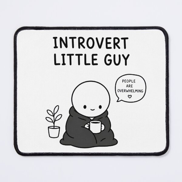 Item preview, Introvert Little Guy designed and sold by INVITOARTE.