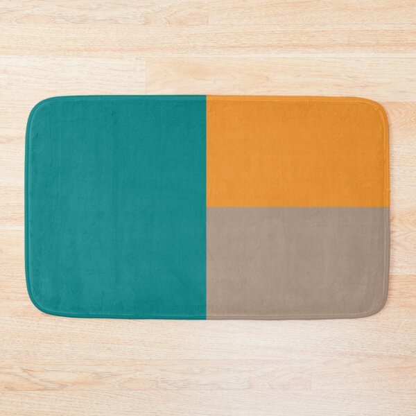 Item preview, Copy of WARM TAUPE, ORANGE and TEAL 3 CHECKERS designed and sold by RachelMacht.