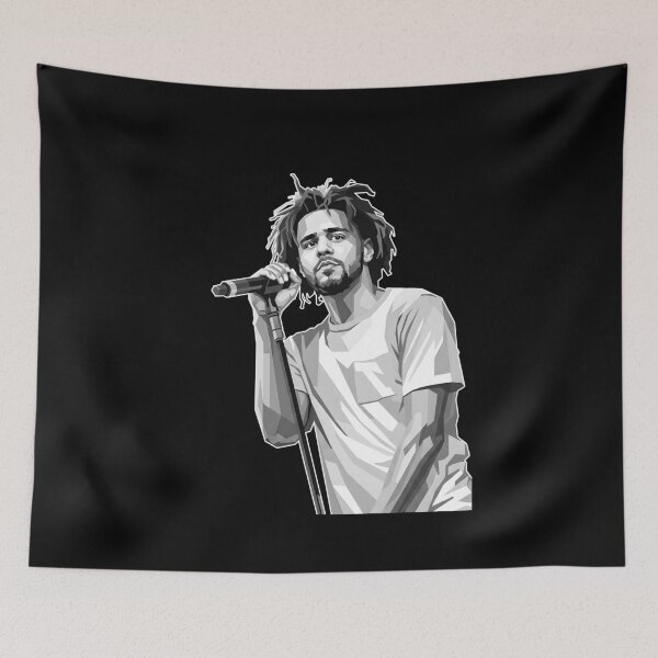 Item preview, J cole grayscale  designed and sold by Japanese art.