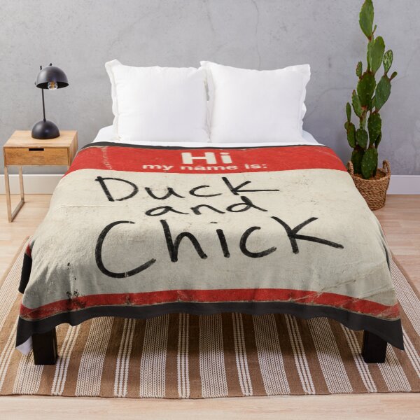 Item preview, Duck and Chick Friends TV Show Fan Art | Joey and Chandler Pet Name Tag Retro designed and sold by TheStephanieRome.