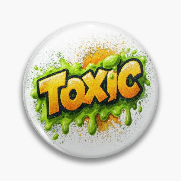 Item preview, Toxic Slime Graffiti Splash designed and sold by AI-lineDesign.