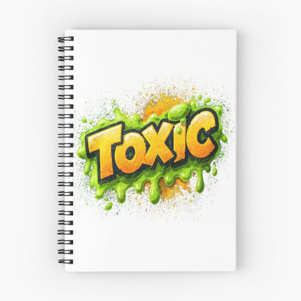 Item preview, Toxic Slime Graffiti Splash designed and sold by AI-lineDesign.