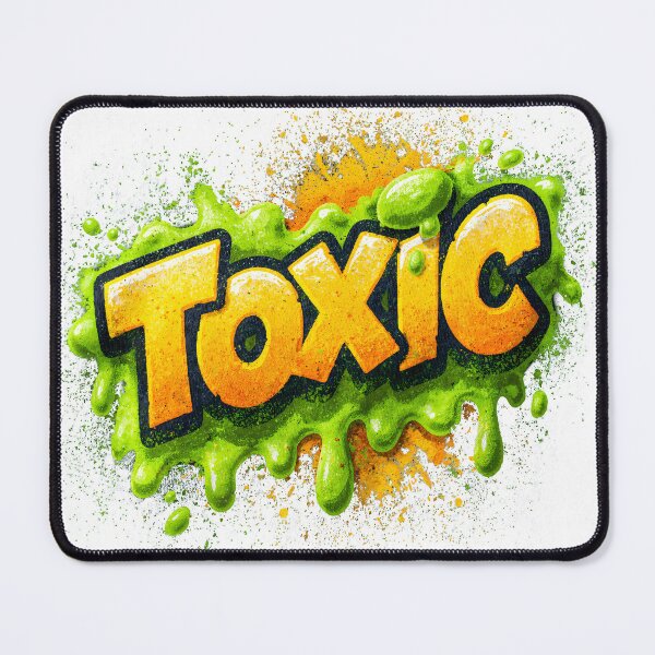 Item preview, Toxic Slime Graffiti Splash designed and sold by AI-lineDesign.