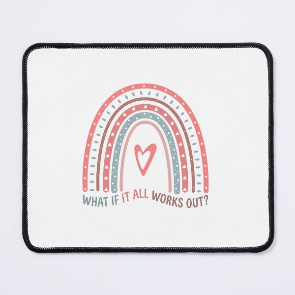 Item preview, What If It All Works Out? Positive Affirmation Optimism Mental Wellness designed and sold by RetroMini2026.