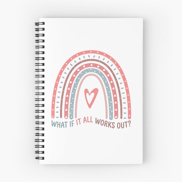 Item preview, What If It All Works Out? Positive Affirmation Optimism Mental Wellness designed and sold by RetroMini2026.