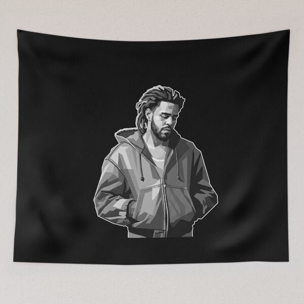 Item preview, J Cole Grayscale  designed and sold by Japanese art.