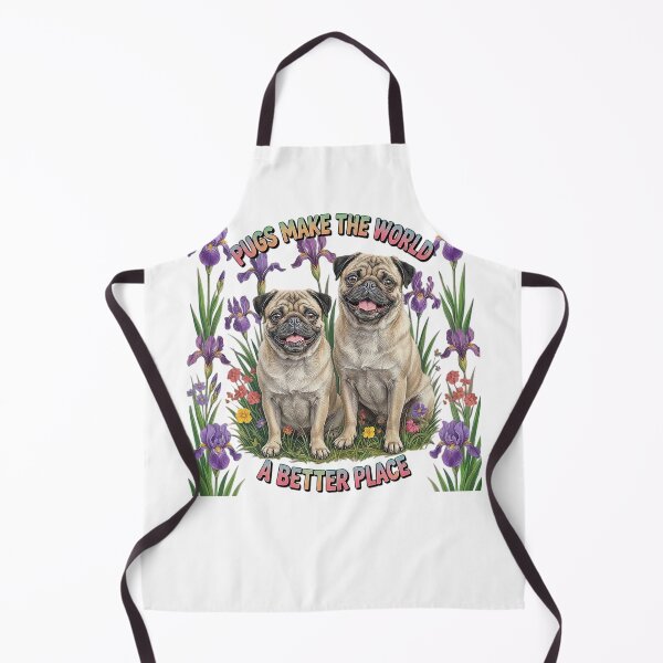 Item preview, Pug Dogs Better Place T-Shirt designed and sold by candiscamera.