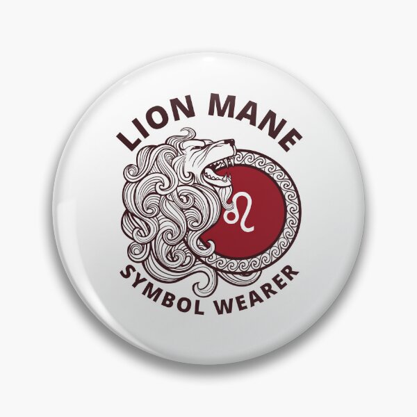 Item preview, Lion mane symbol wearer designed and sold by Peerless-Prime.