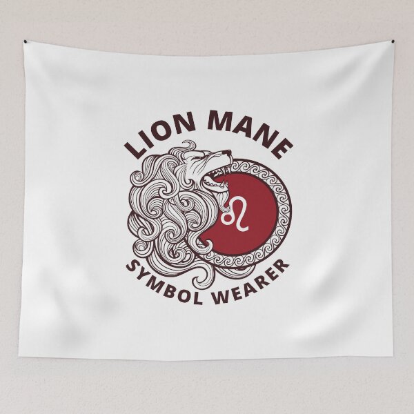 Item preview, Lion mane symbol wearer designed and sold by Peerless-Prime.