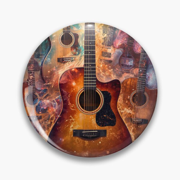 Item preview, ✨Cosmic Guitar Symphony Art✨ designed and sold by CheersTOGETHER.