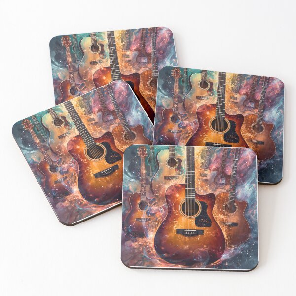 Item preview, ✨Cosmic Guitar Symphony Art✨ designed and sold by CheersTOGETHER.