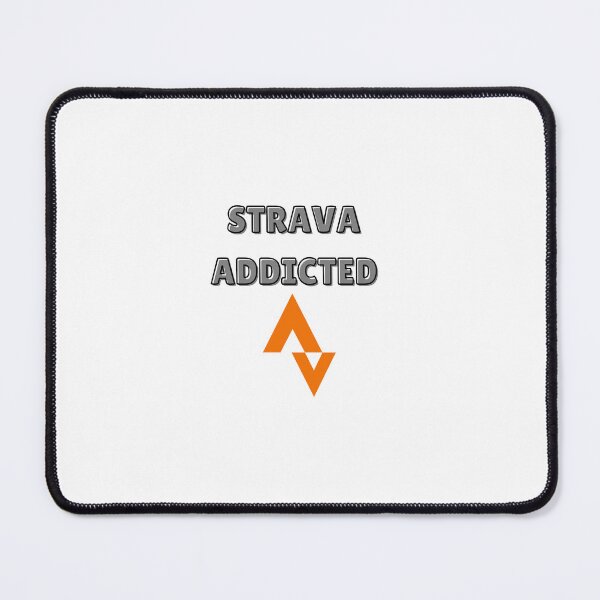 Item preview, STRAVA ADDICTED CYCLING RUNNING MEME designed and sold by cyclingmania.