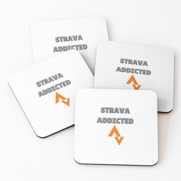 Item preview, STRAVA ADDICTED CYCLING RUNNING MEME designed and sold by cyclingmania.