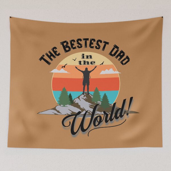 Item preview, The best Dad designed and sold by Simply Inspirational Shop.