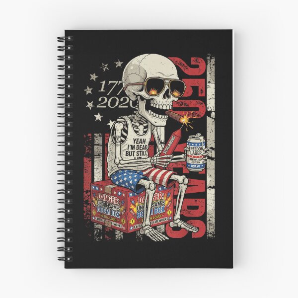 Item preview, America Semiquincentennial 250 Years Skeleton Smoking Cigar 4th Of July Fireworks designed and sold by PhocoNibict.
