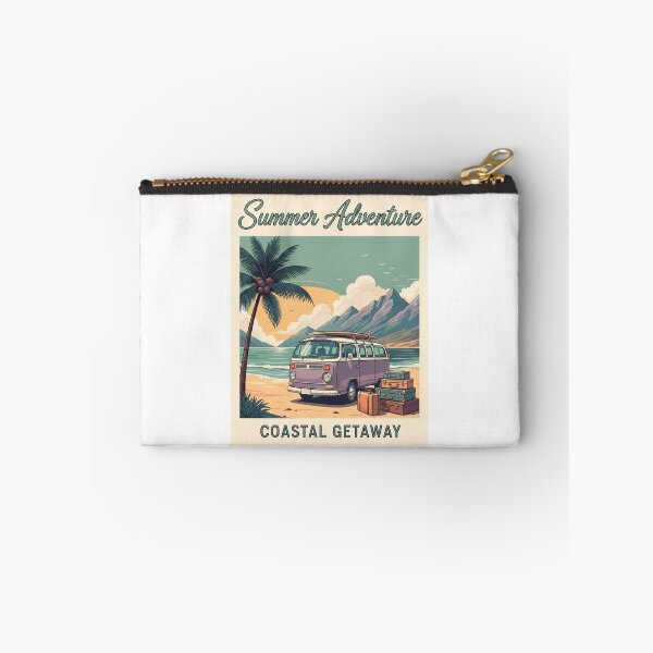 Item preview, Retro Summer Van Life Adventure Coastal Getaway Poster designed and sold by SholoStudio.