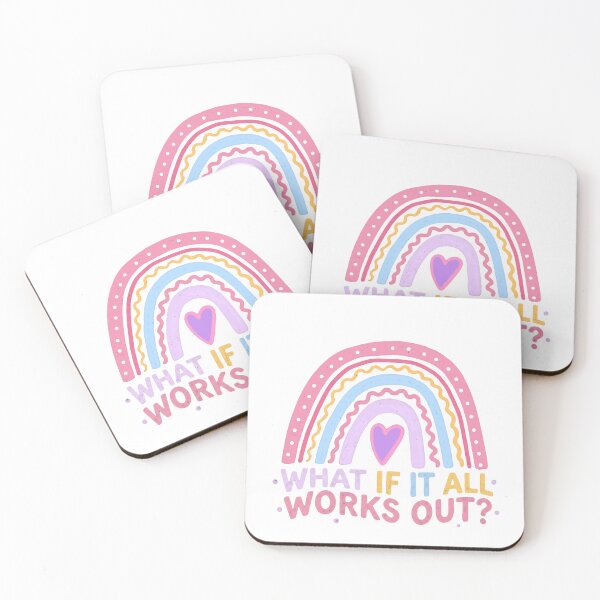 Item preview, What If It All Works Out? Optimism Mental Well-being Positivity designed and sold by RetroMini2026.