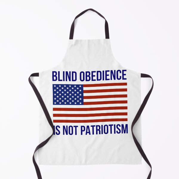 Item preview, Blind obedience is not patriotism designed and sold by Rachel the Artist .