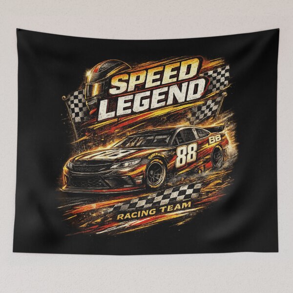 Item preview, Retro Racing Legend Inspired Graphic Tee | Speed & Victory Design designed and sold by LatestDesign95.