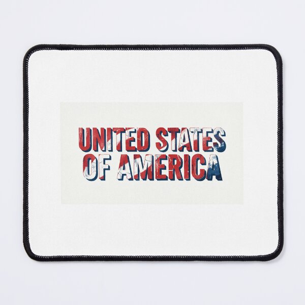 Item preview, *Vintage Distressed United States of America Flag Typography* designed and sold by Petringo.