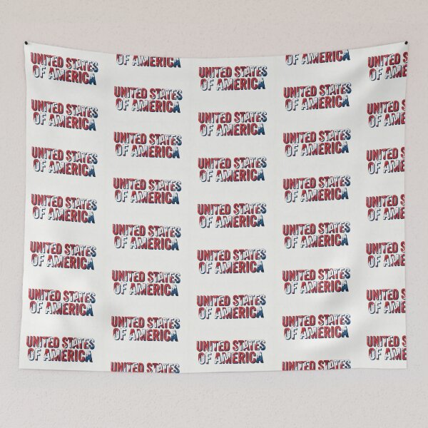 Item preview, *Vintage Distressed United States of America Flag Typography*  designed and sold by Petringo.