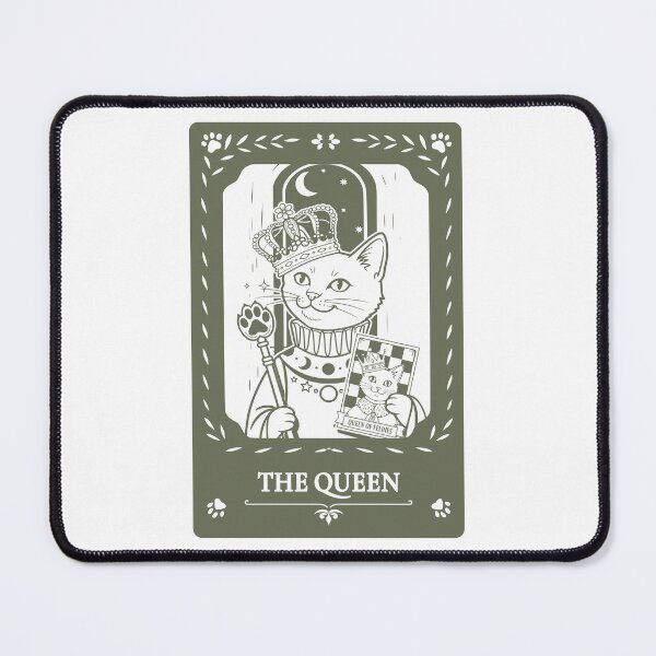 Item preview, Queen Cat Crest Tarot designed and sold by catnbloom.