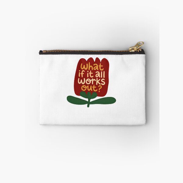 Item preview, What If It All Works Out? Positive Thinking Motivation Optimism Hope designed and sold by RetroMini2026.