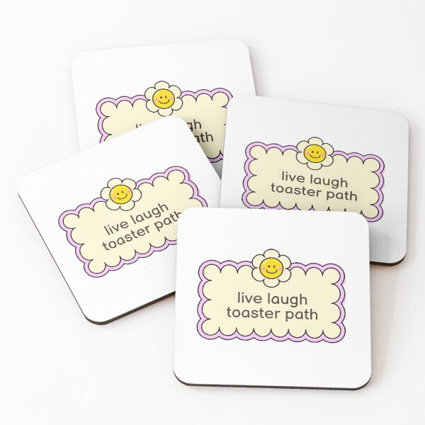Item preview, Live Laugh Toaster Path Internet Meme Ironic Sarcastic Humor designed and sold by RetroMini2026.
