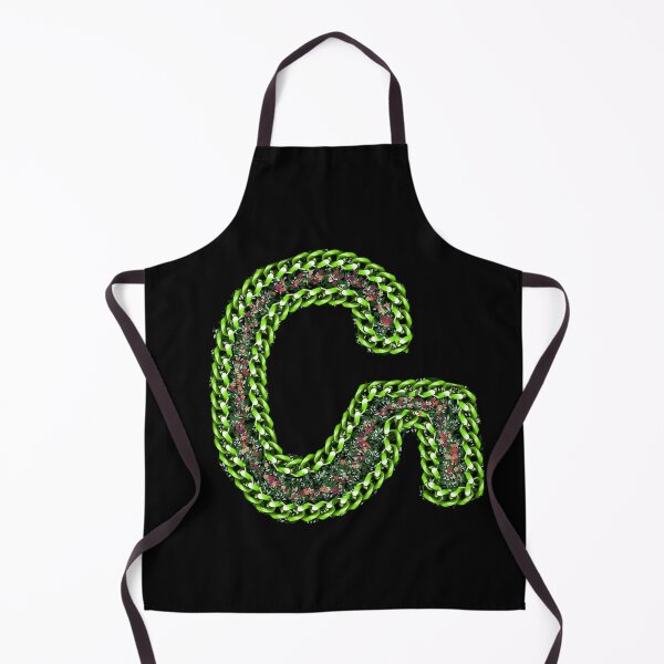 Item preview, Green Floral Chain Monogram Letter G designed and sold by Meiguilin.