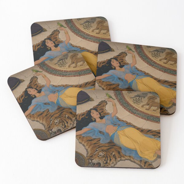 Item preview, Desert Palace Princess – Exotic Fantasy Queen Art designed and sold by  Hollow Moon Studios..