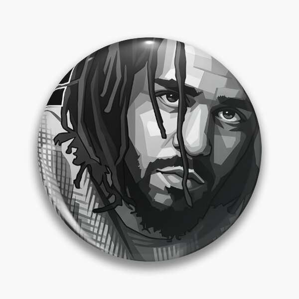 Item preview, J cole grayscale  designed and sold by Japanese art.