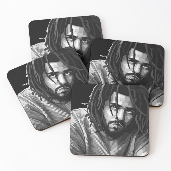 Item preview, J cole grayscale  designed and sold by Japanese art.
