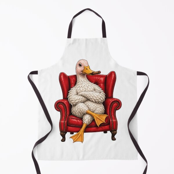 Item preview, The Duck in the Old Red Chair designed and sold by KaSenArt26.