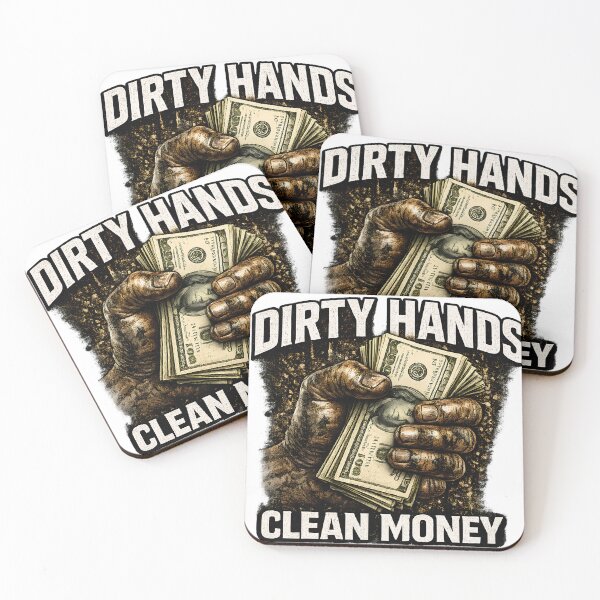 Item preview, Dirty Hands Clean Money Blue Collar Work Ethic Tradesman Design designed and sold by Fishartpoint.