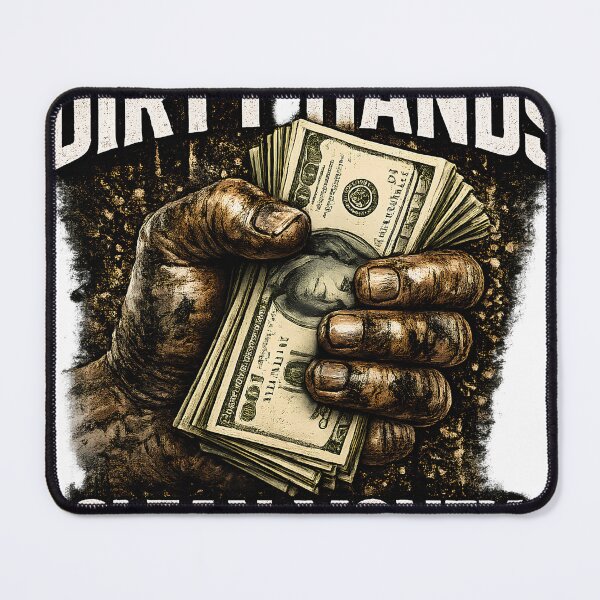 Item preview, Dirty Hands Clean Money Blue Collar Work Ethic Tradesman Design designed and sold by Fishartpoint.