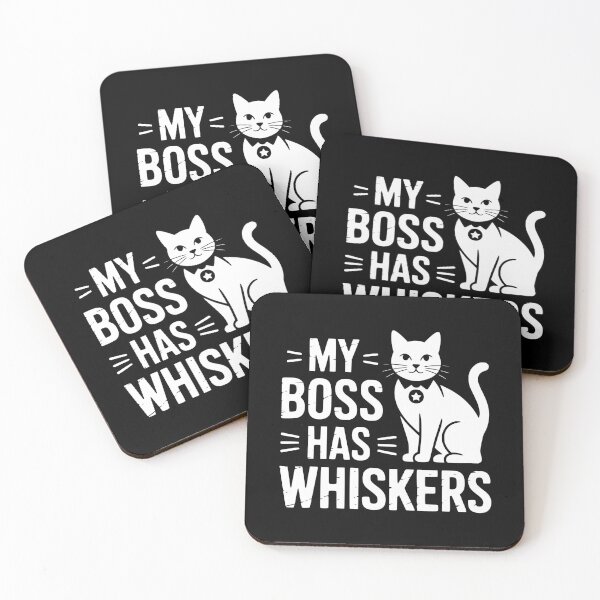 Item preview, My Boss Has Whiskers designed and sold by theartfulaspie.