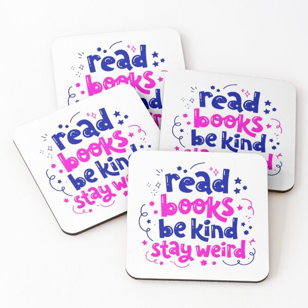 Item preview, Read Books Be Kind Stay Weird Bookworm Reader Kindness Unique Individual designed and sold by RetroMini2026.