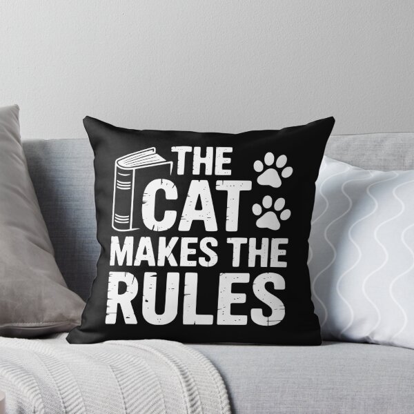 Item preview, The Cat Makes The Rules designed and sold by theartfulaspie.