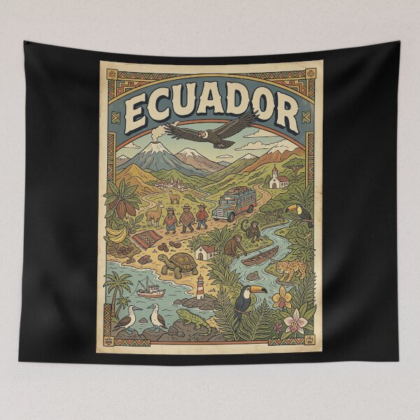 Item preview, Retro Ecuador designed and sold by civomgon.