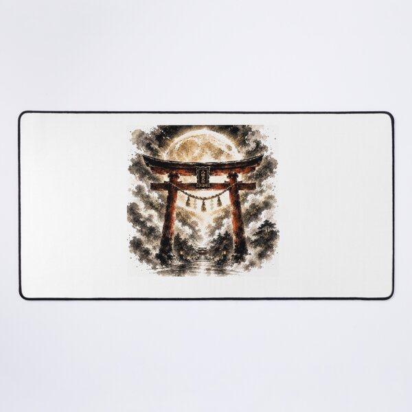 Item preview, MOONLIT TORII - Gateway to the Sacred designed and sold by KOSHIN-NO-KAZE.