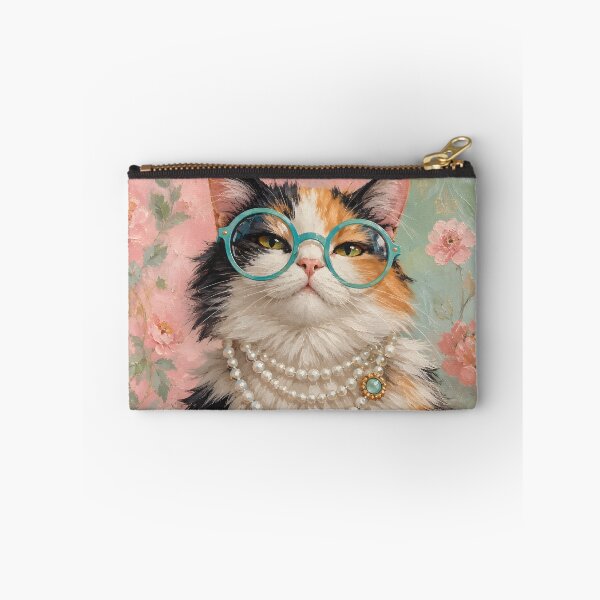 Item preview, Fancy Calico Cat Portrait designed and sold by Charisma Enigma.