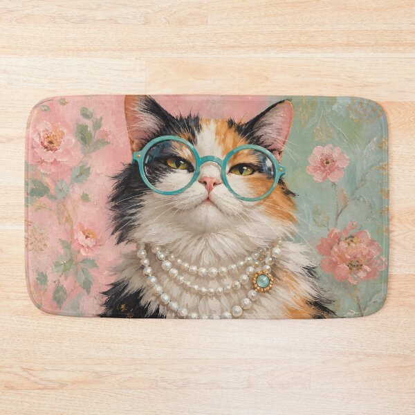 Item preview, Fancy Calico Cat Portrait designed and sold by Charisma Enigma.