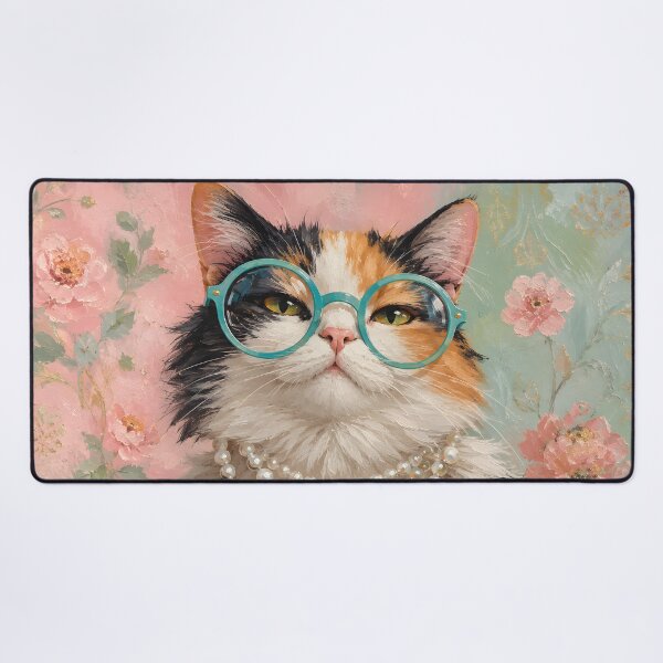 Item preview, Fancy Calico Cat Portrait designed and sold by Charisma Enigma.