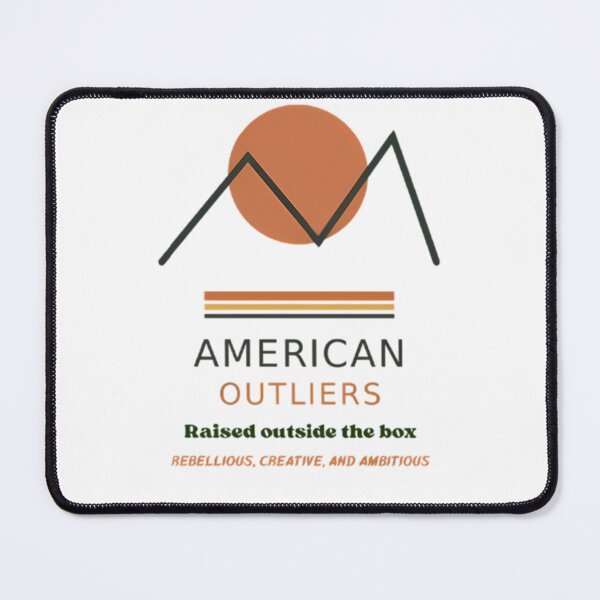 Item preview, American Outliers: Retro Mountain Sunrise Graphic Tee designed and sold by mawitn.